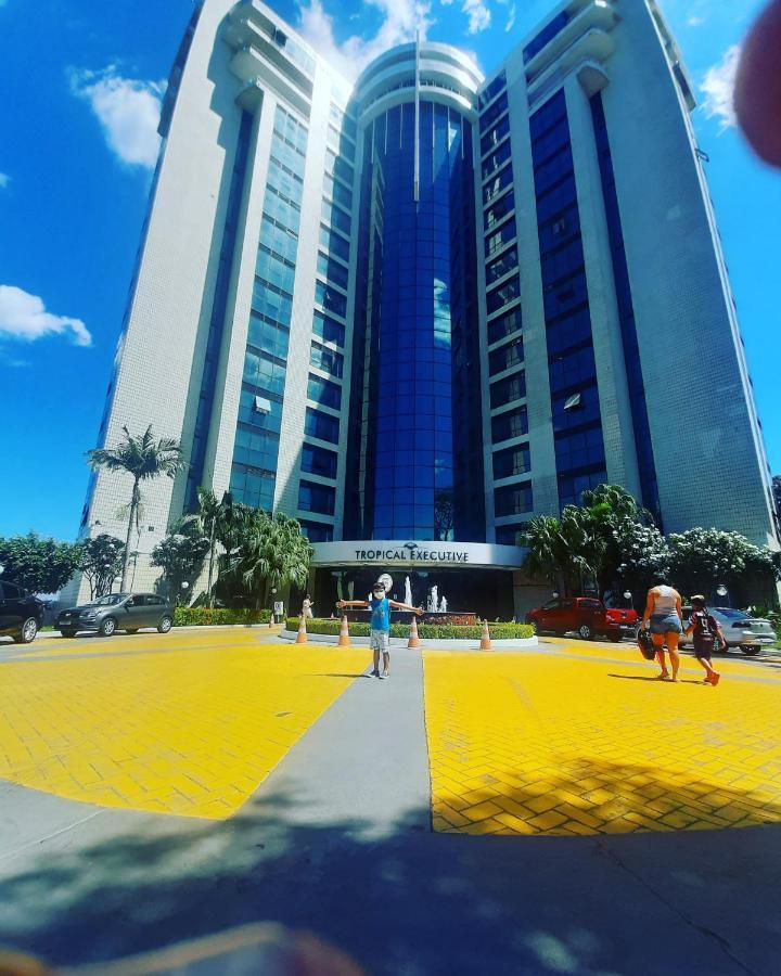 Apartamento No Tropical Executive Hotel Com Varanda, 1 Cama De Casal E 2 Camas De Solteiro Manaos Extérieur photo