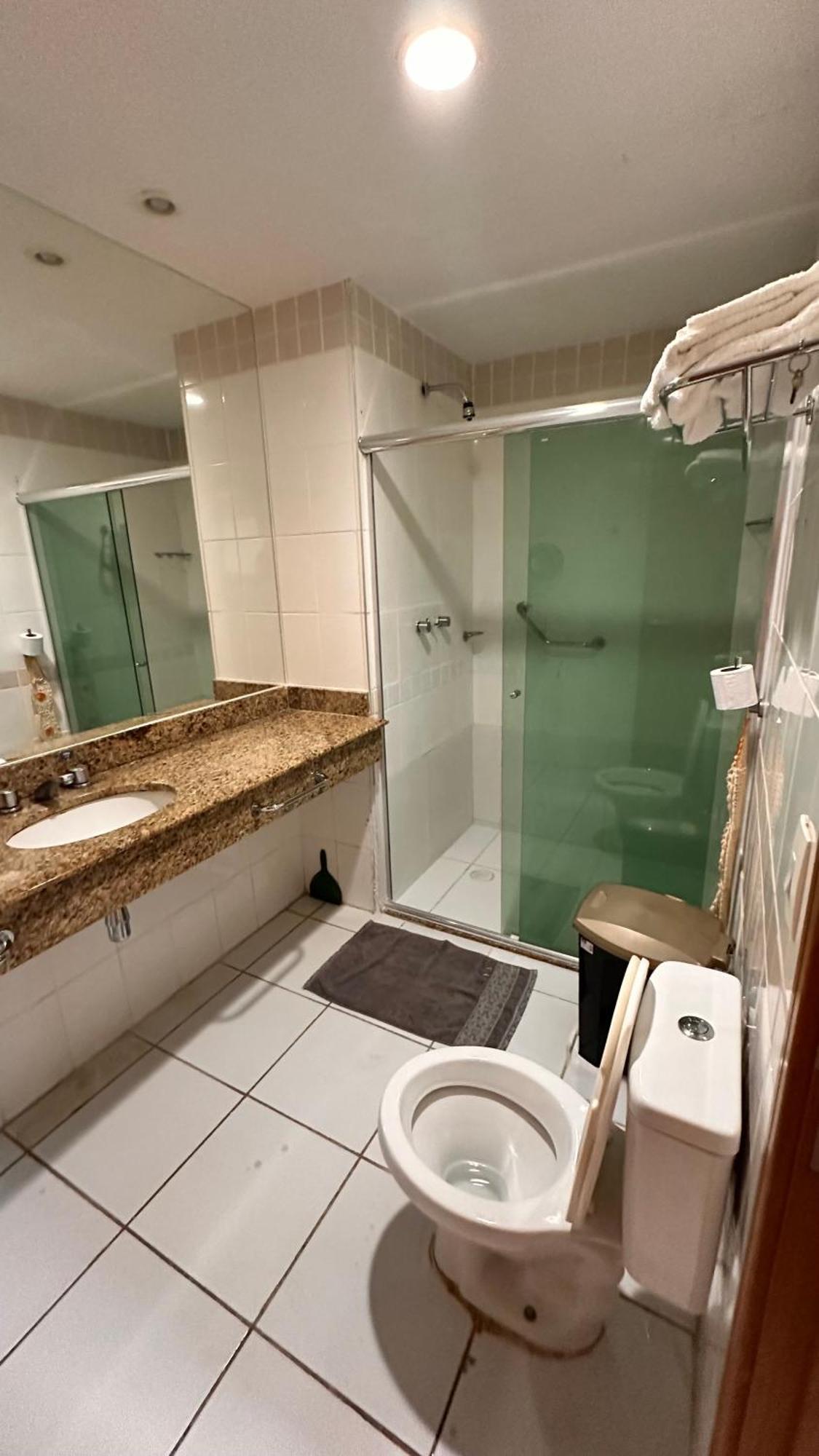 Apartamento No Tropical Executive Hotel Com Varanda, 1 Cama De Casal E 2 Camas De Solteiro Manaos Extérieur photo